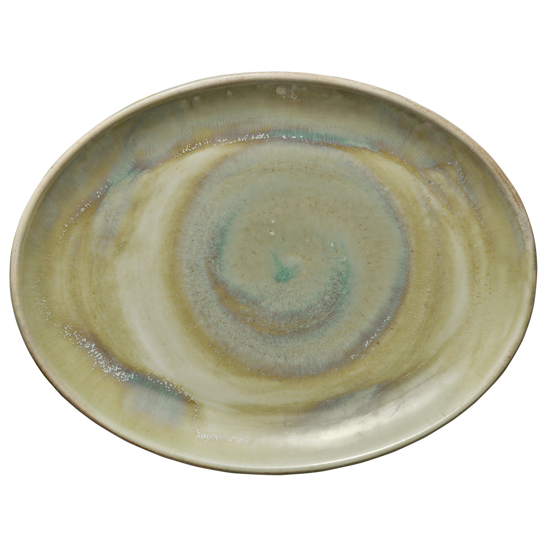 Coupplatte oval 308 x 239 mm Thyme