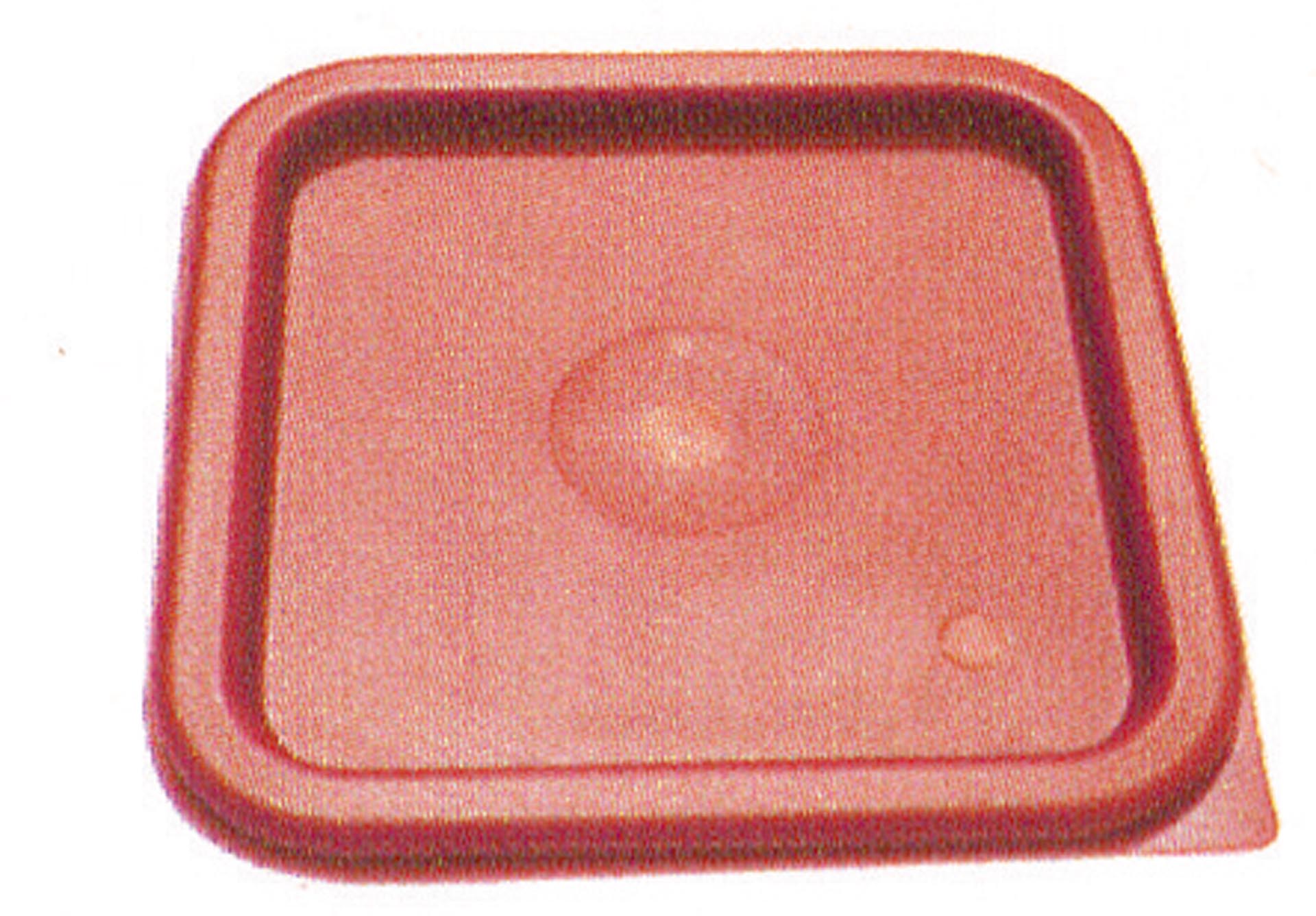 Deckel f. Vorratsbehälter Polycarbonat 7l rot