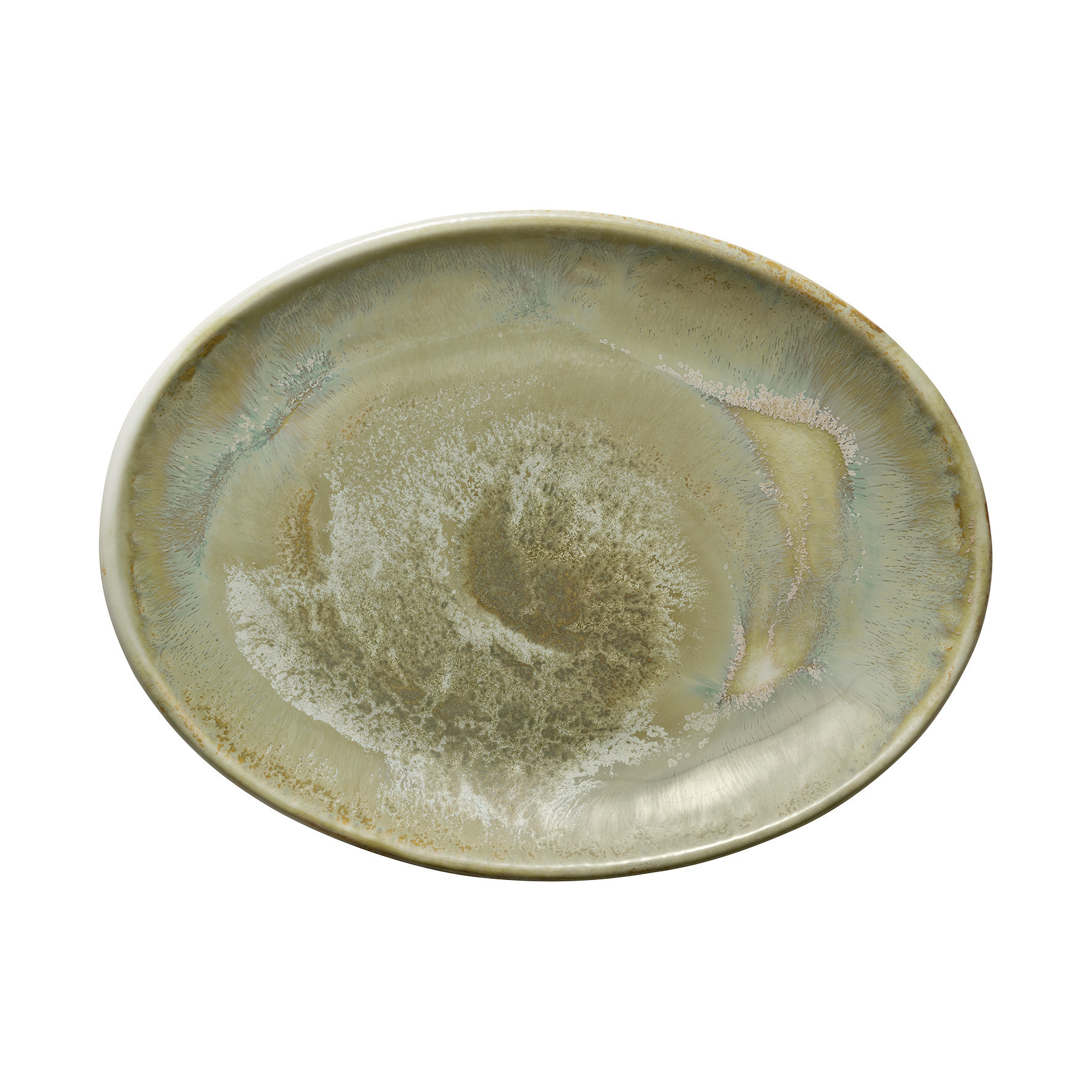 Coupplatte oval 253 x 189 mm Thyme