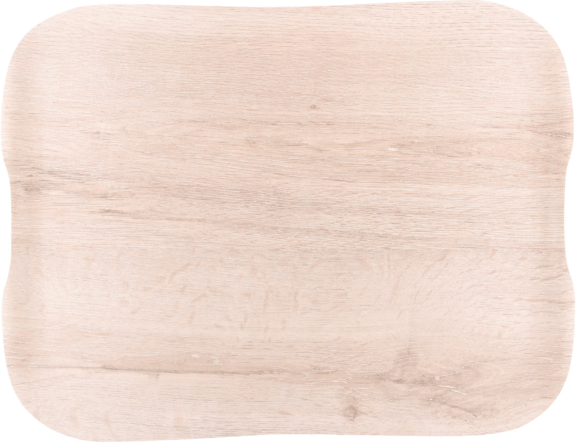 Dura oak, Serviertablett 465 x 355 x 15 mm Polyester + Glasfaser oak