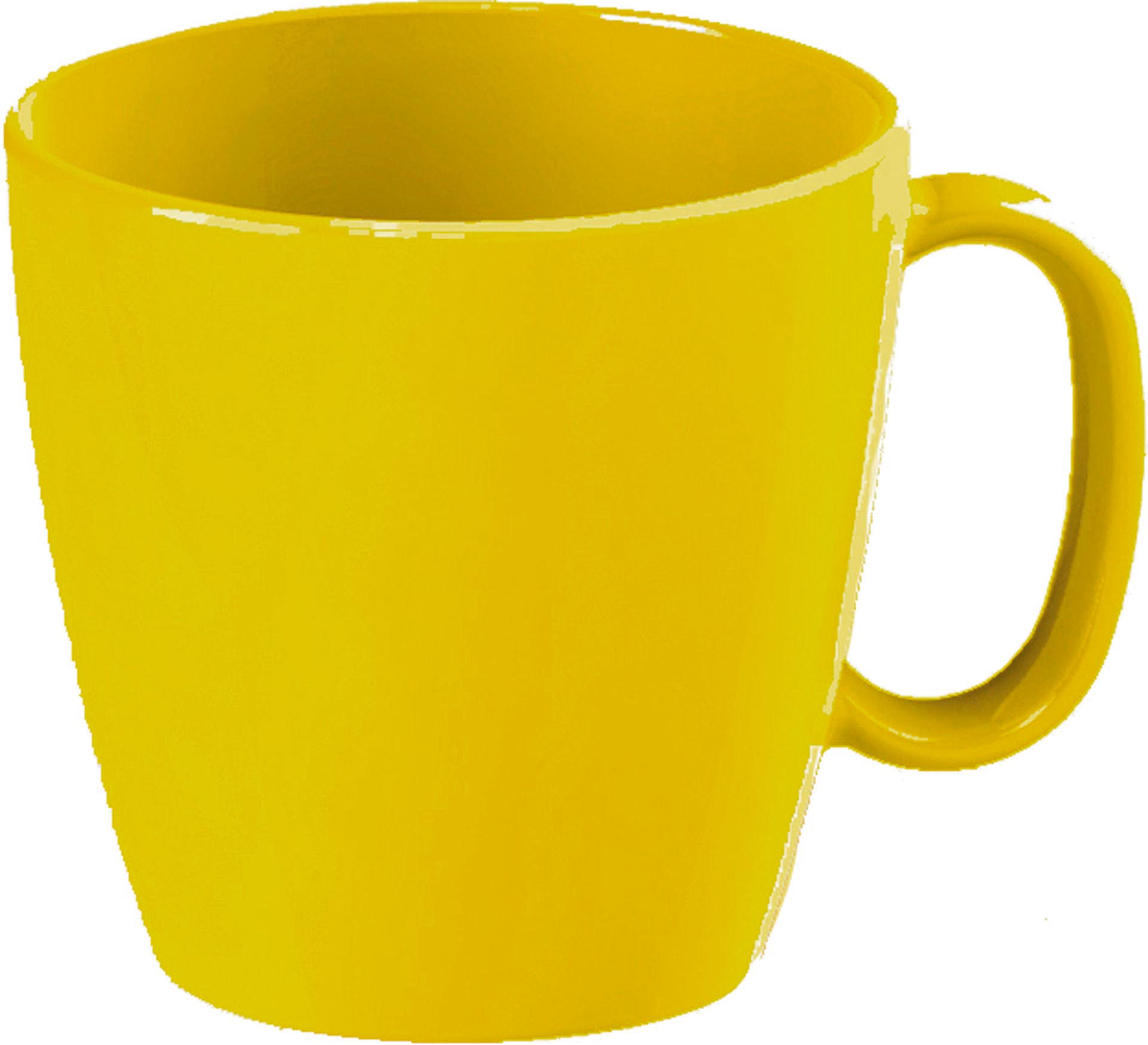 `Tasse ``Colour`` 0,23L gelb Kunststoff PBT VPE 5`