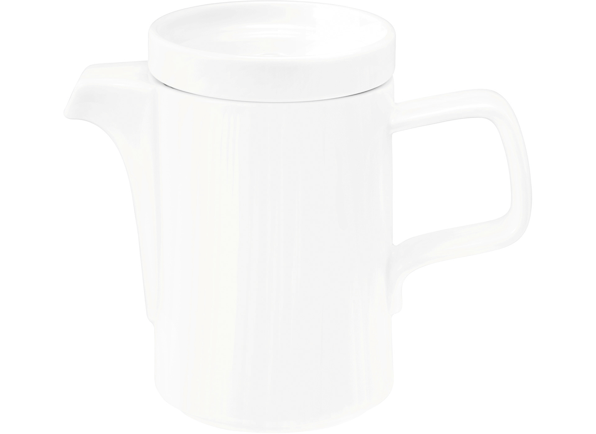 Kaffeekanne ``1``  150 x 86 x 127 mm / 0,40 l weiß uni