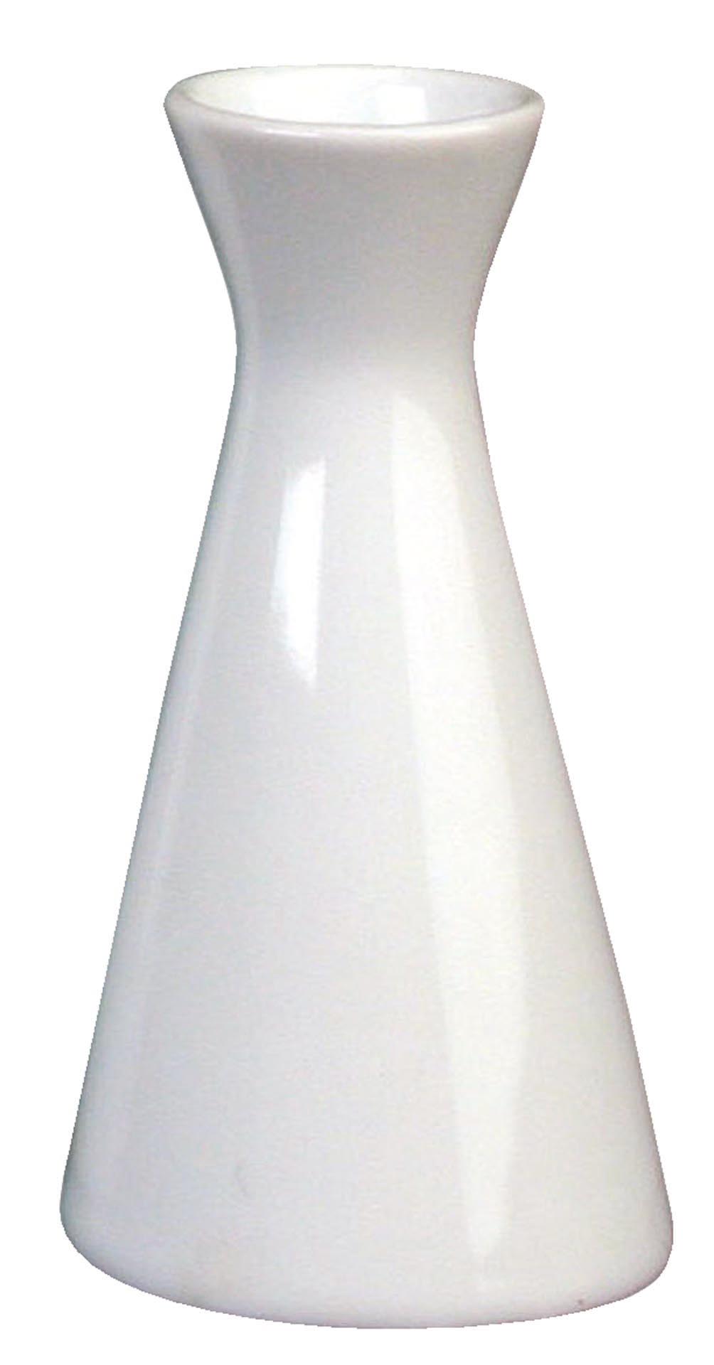 Vase X  18 cm weiss Porzellan VPE 3 Stck.