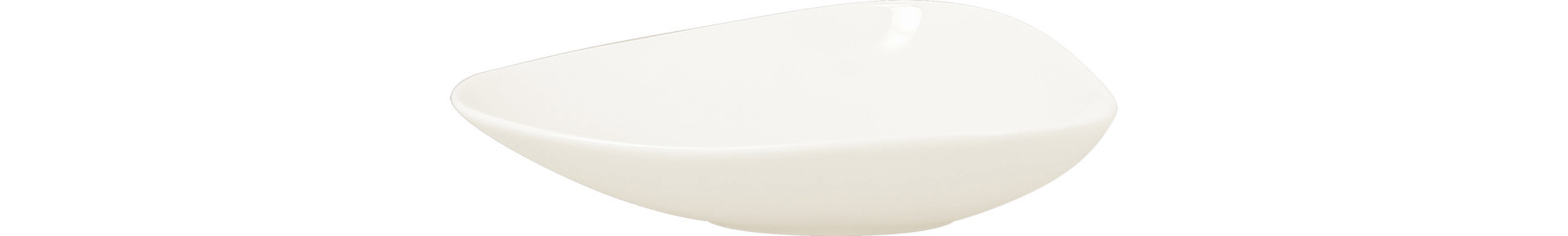Salatschale shaped 190 x 150 mm / 0,35 l plain-white