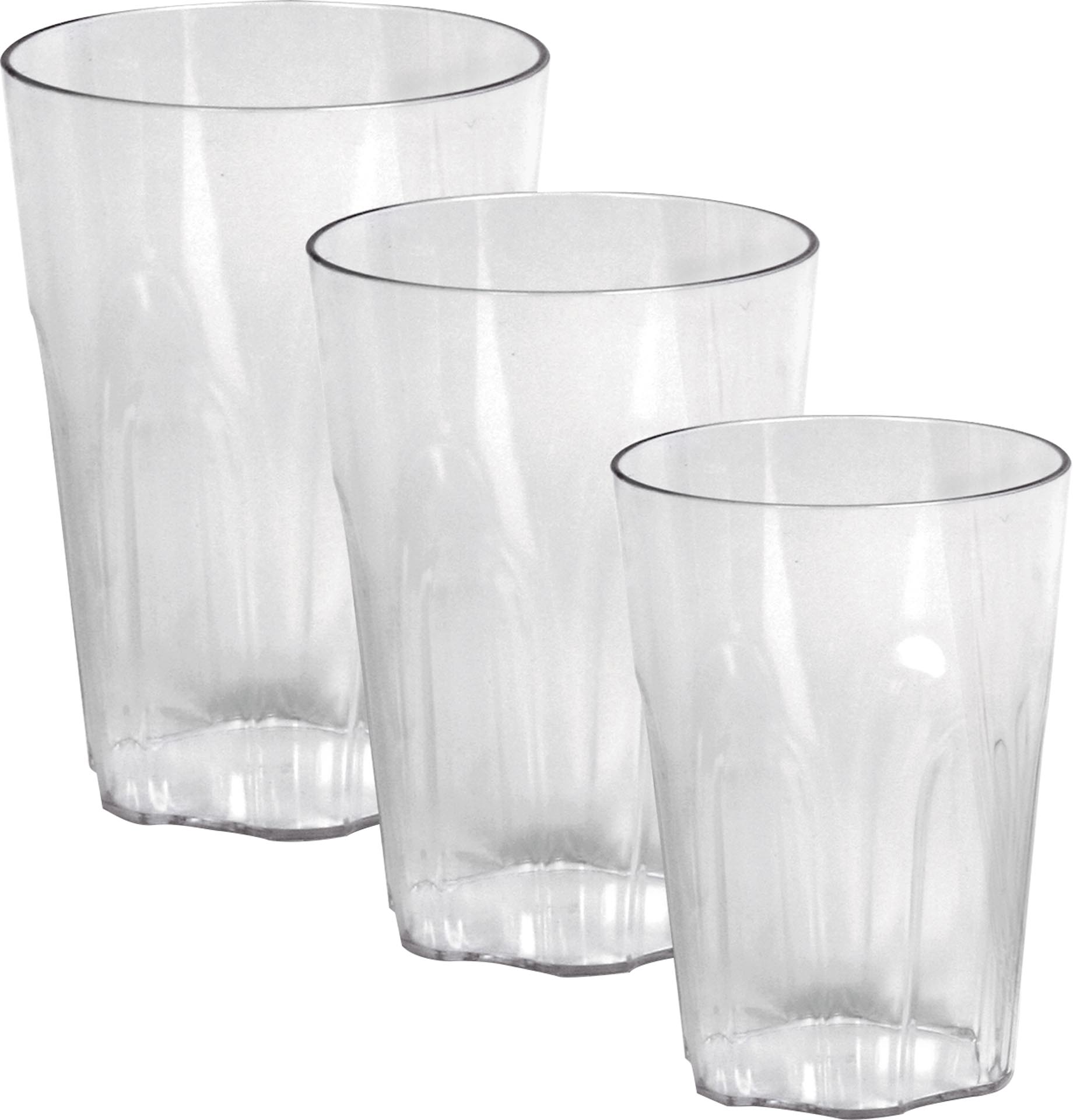 Glasserie Polycarbonat Longdrinkglas, 400 ml, VPE