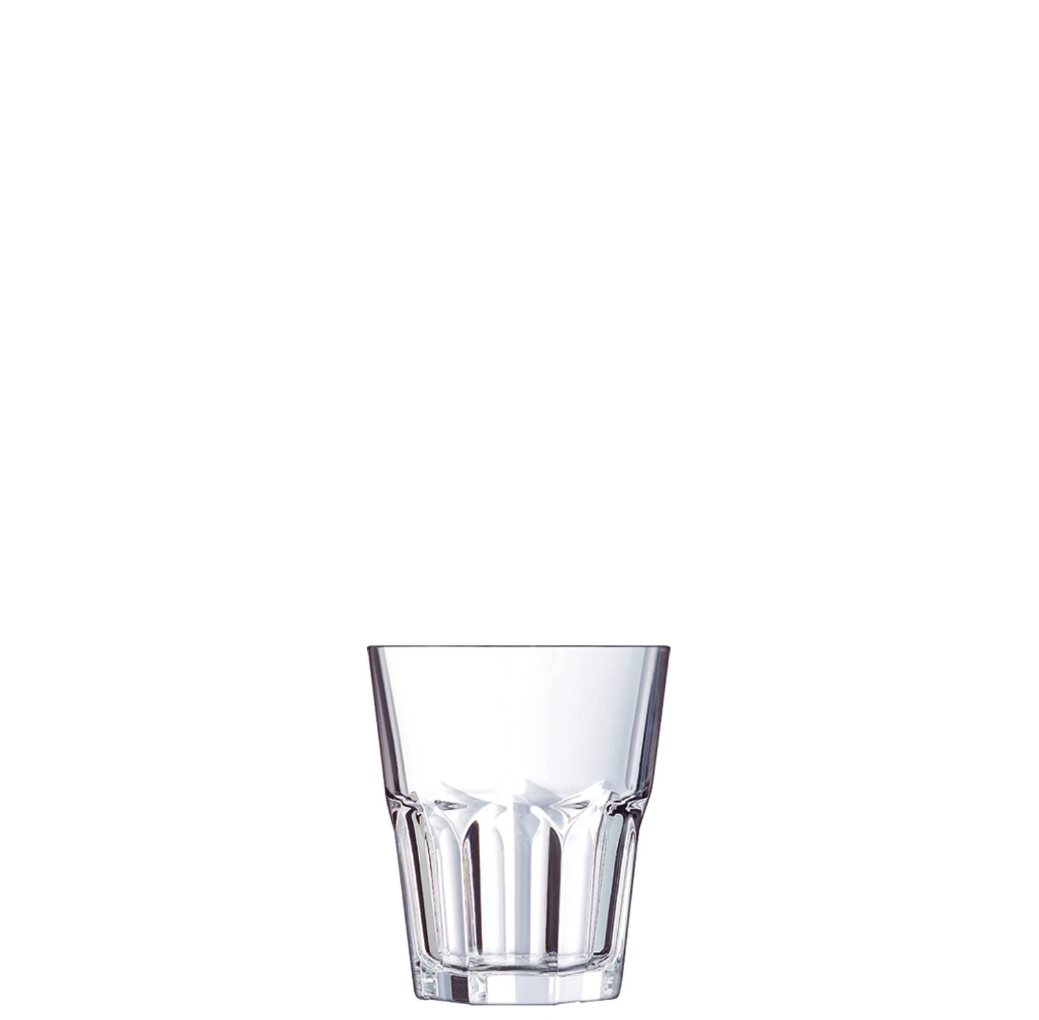 Whiskyglas stapelbar ``FB35`` 92 mm / 0,35 l transparent