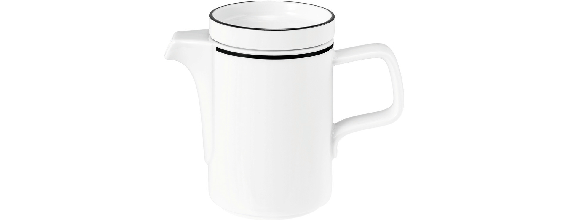 Kaffeekanne ``1`` 86 mm / 0,40 l Black Line