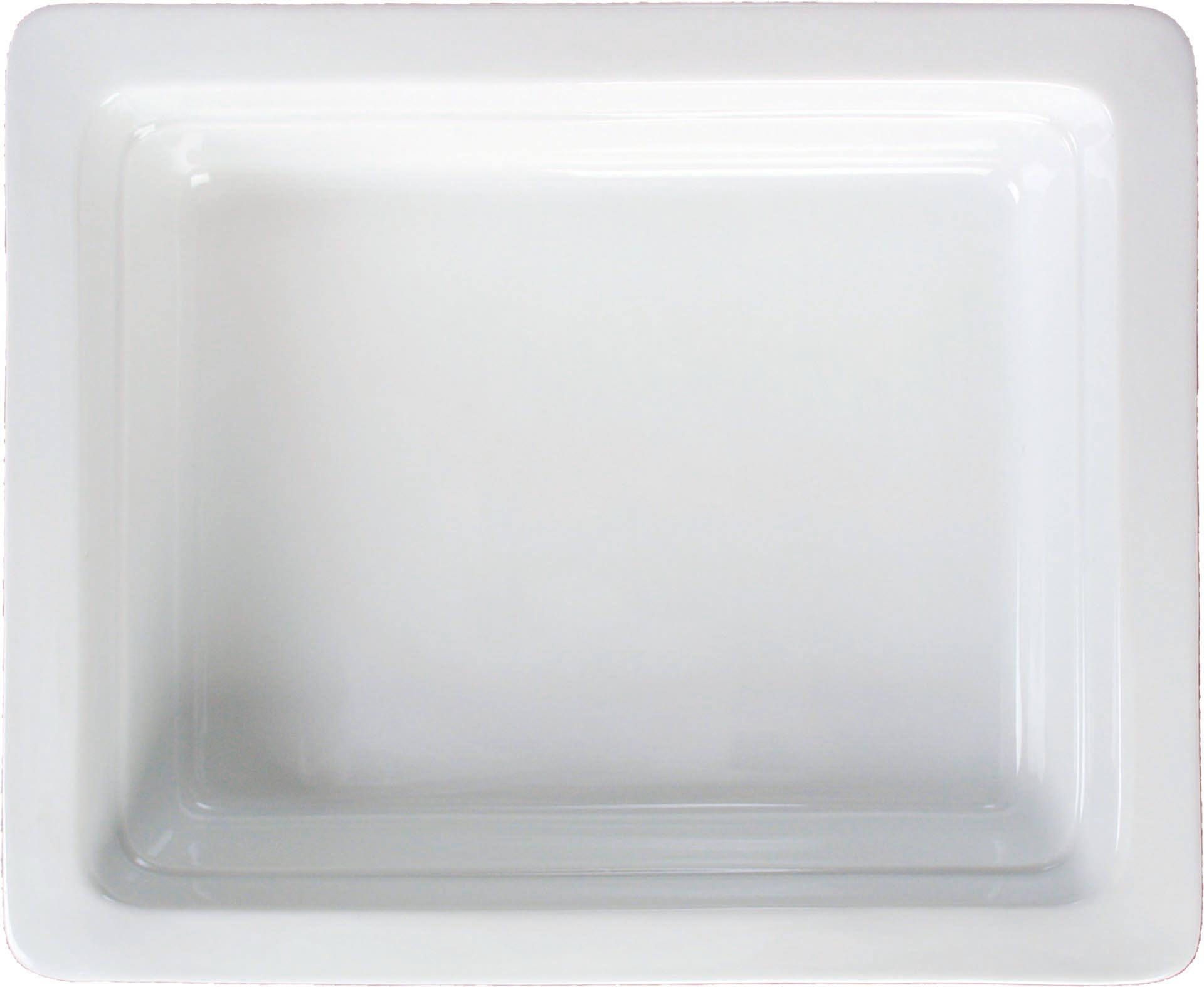 GN-Behälter Porzellan weiss GN 1/2-65 Inhalt: 3,0 Liter