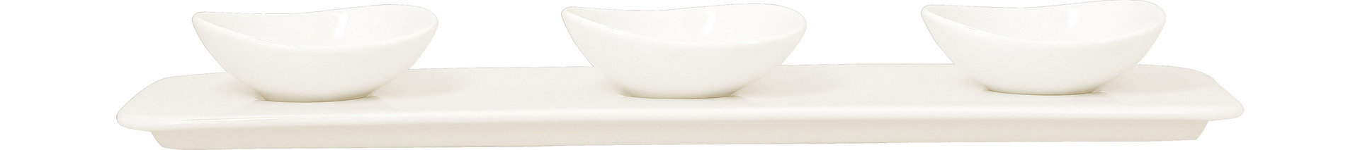 Schale shaped 80 x 70 mm / 0,05 l plain-white